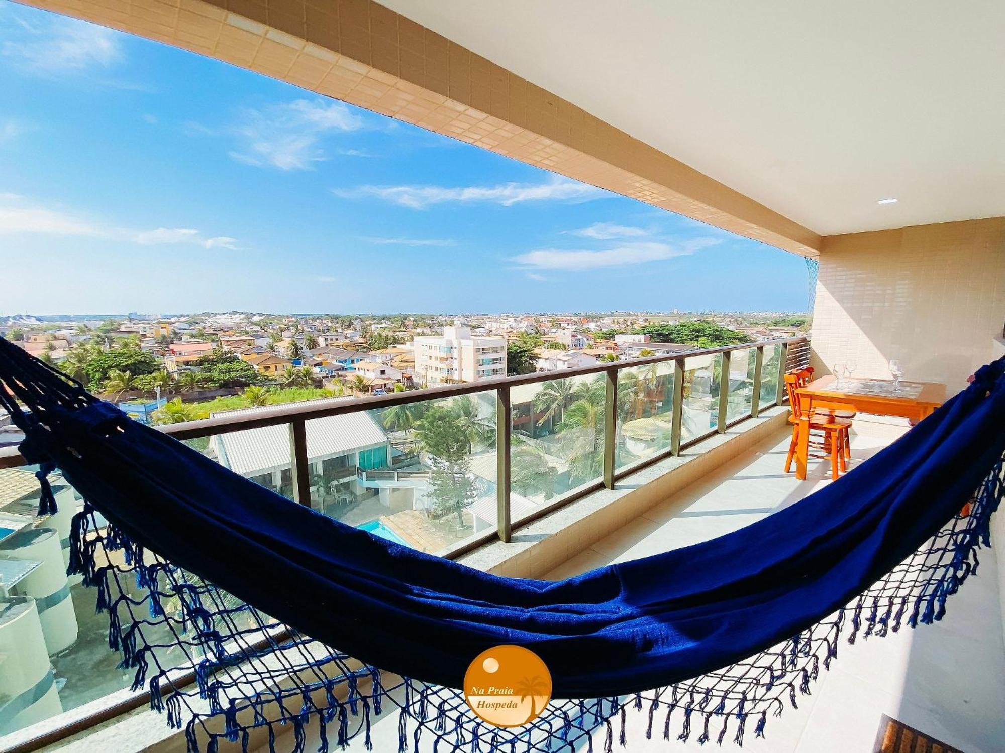 Pe Na Areia, Piscina Borda Infinita, Vaga De Garagem, Portaria 24 Hs Apartment Salvador Room photo