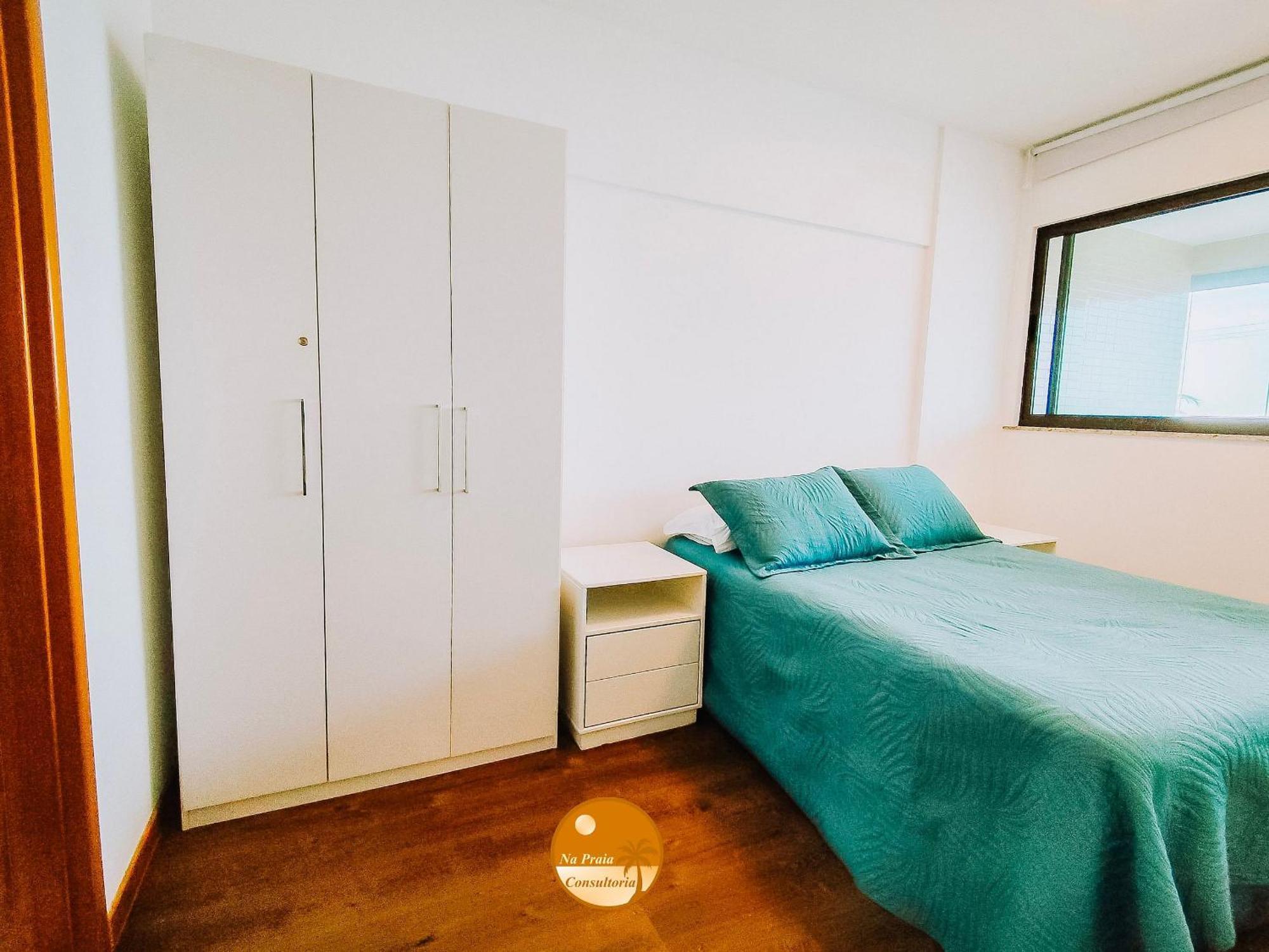 Pe Na Areia, Piscina Borda Infinita, Vaga De Garagem, Portaria 24 Hs Apartment Salvador Room photo