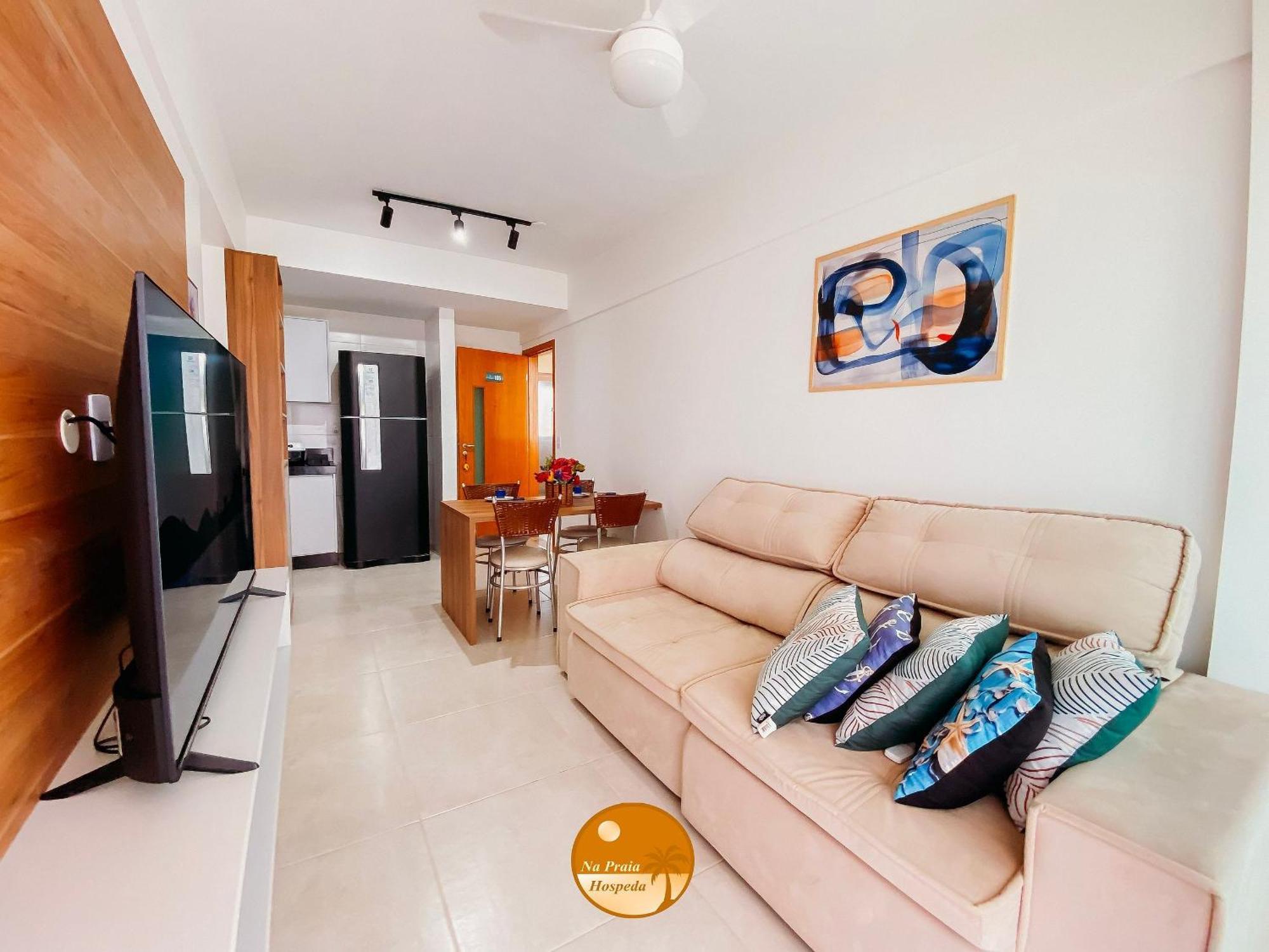 Pe Na Areia, Piscina Borda Infinita, Vaga De Garagem, Portaria 24 Hs Apartment Salvador Room photo