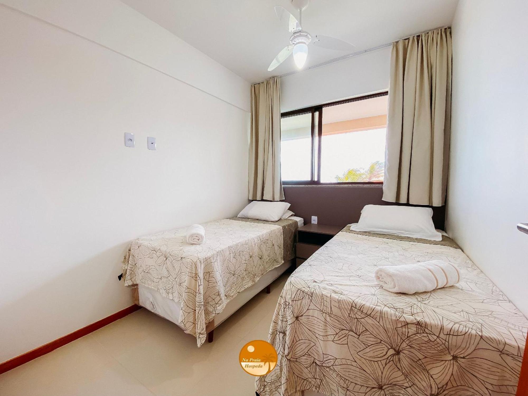 Pe Na Areia, Piscina Borda Infinita, Vaga De Garagem, Portaria 24 Hs Apartment Salvador Room photo